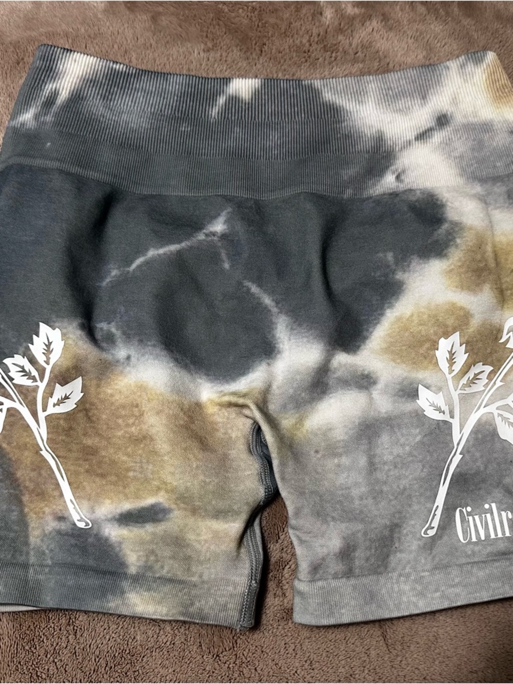 Civil RegimeTie-Dye Athletic Shorts Medium